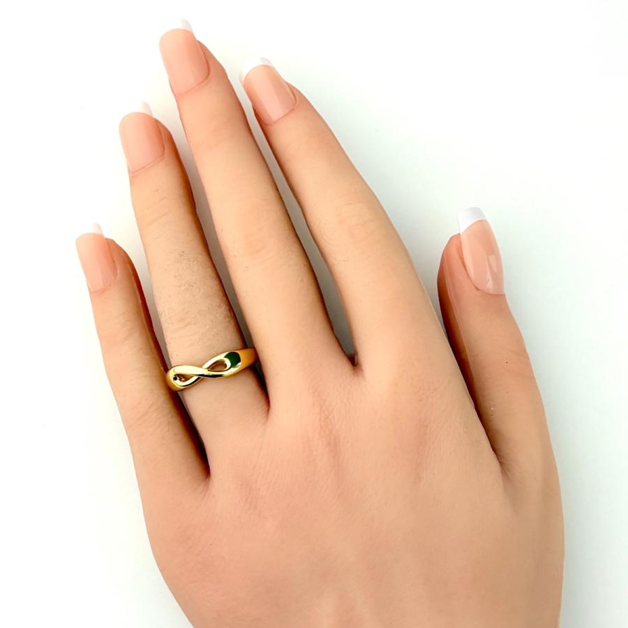 TIFFANY&Co.（ティファニー） インフィニティリング YG イエロー