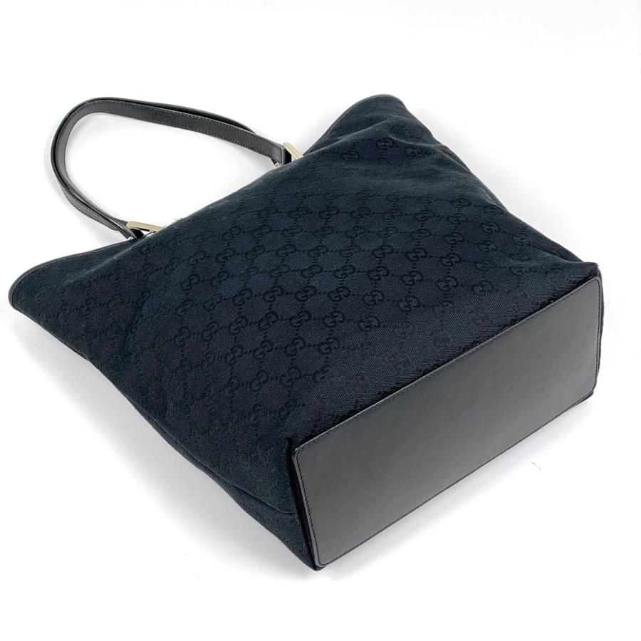 GUCCI（グッチ） GUCCI GG柄 トートバッグ GGキャンバス ブラック