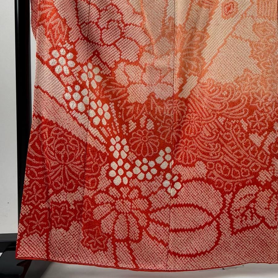 振袖 帯 2点セット 岩田専太郎 落款 蝶 金糸 濃ピンク 正絹 秀品 成人