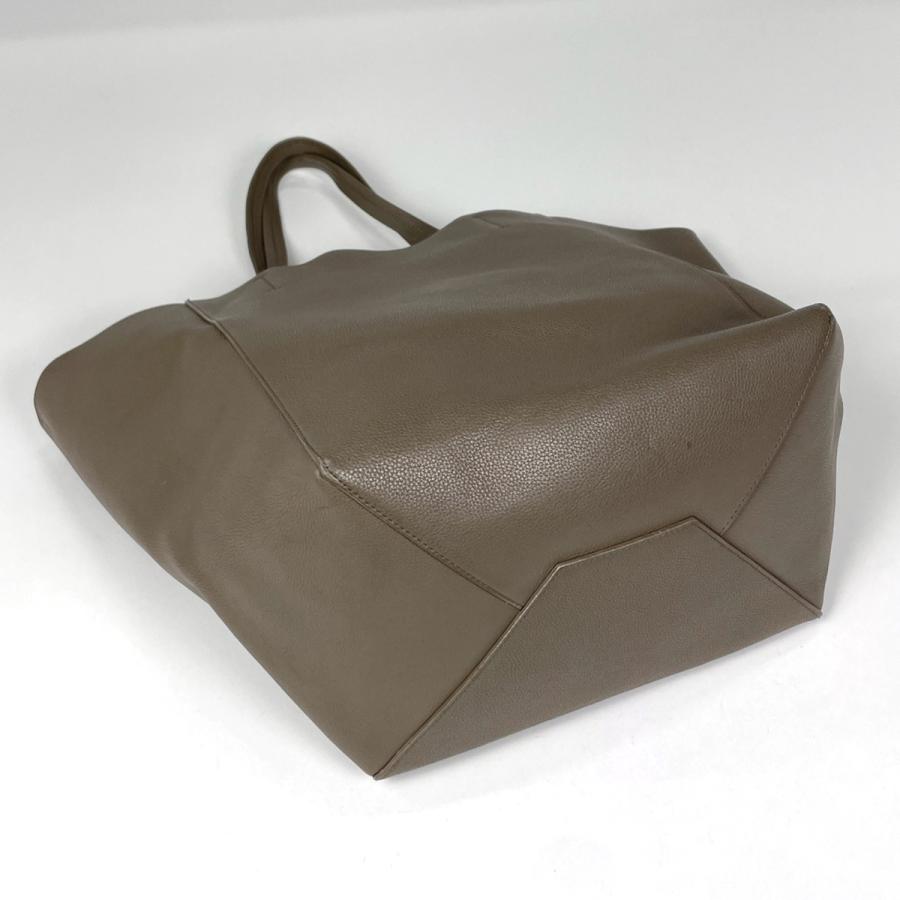 【美品・正規品】CELINE カバファントム トートバッグ グレージュ レザー CELINE（セリーヌ） カバファントム トートバッグ レザー グレージュ