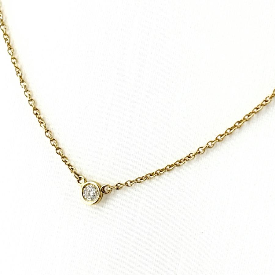 TIFFANY&Co.（ティファニー） バイザヤード ネックレス YG イエロー