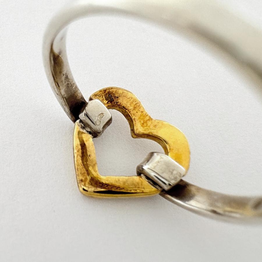 TIFFANY&Co.（ティファニー） リング ハート コンビ K18 指輪 (最大値