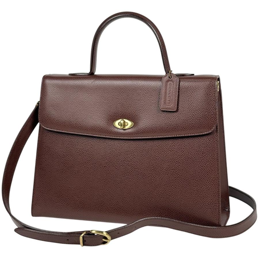 COACH（コーチ） ロゴ ハンドバッグ 2WAY オールドコーチ レザー 