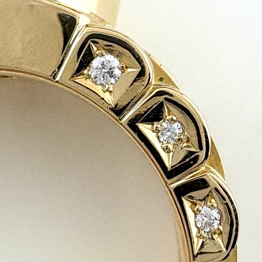 タサキ TASAKI ダイヤモンド リング YG イエローゴールド 指輪 21.5号