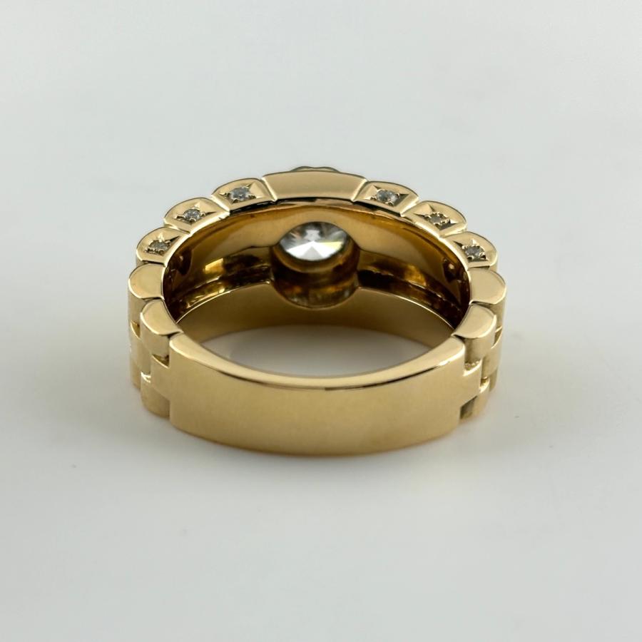 タサキ TASAKI ダイヤモンド リング YG イエローゴールド 指輪 21.5号