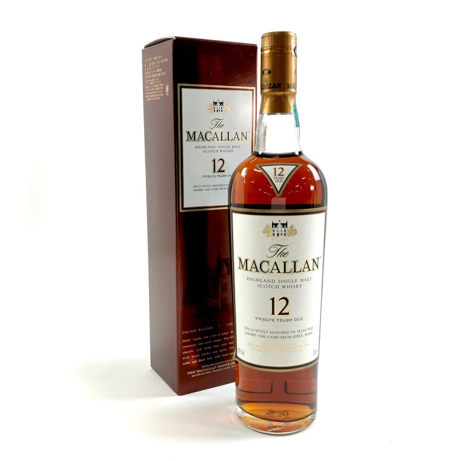 マッカラン MACALLAN 12年 シェリーオークカスク 旧 700ml スコッチ