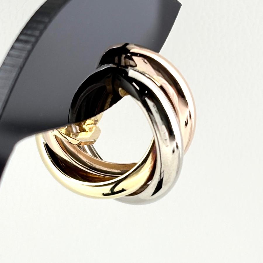 Cartier（カルティエ） トリニティ ピアス YG イエローゴールド PG