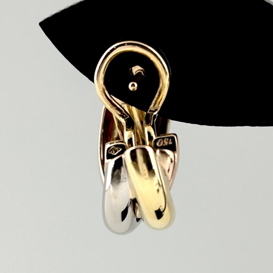 Cartier（カルティエ） トリニティ ピアス YG イエローゴールド PG