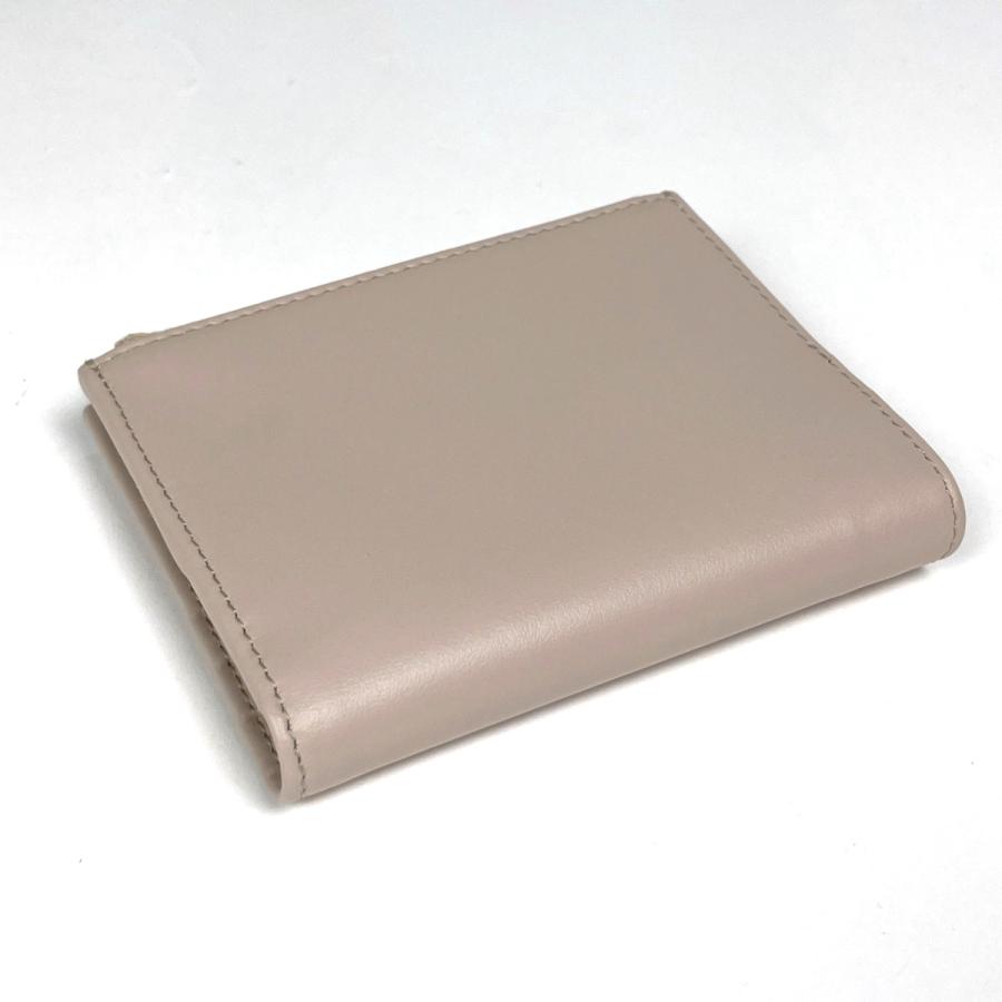 PRADA（プラダ） ロゴプレート 二つ折り財布 レザー ピンク レディース