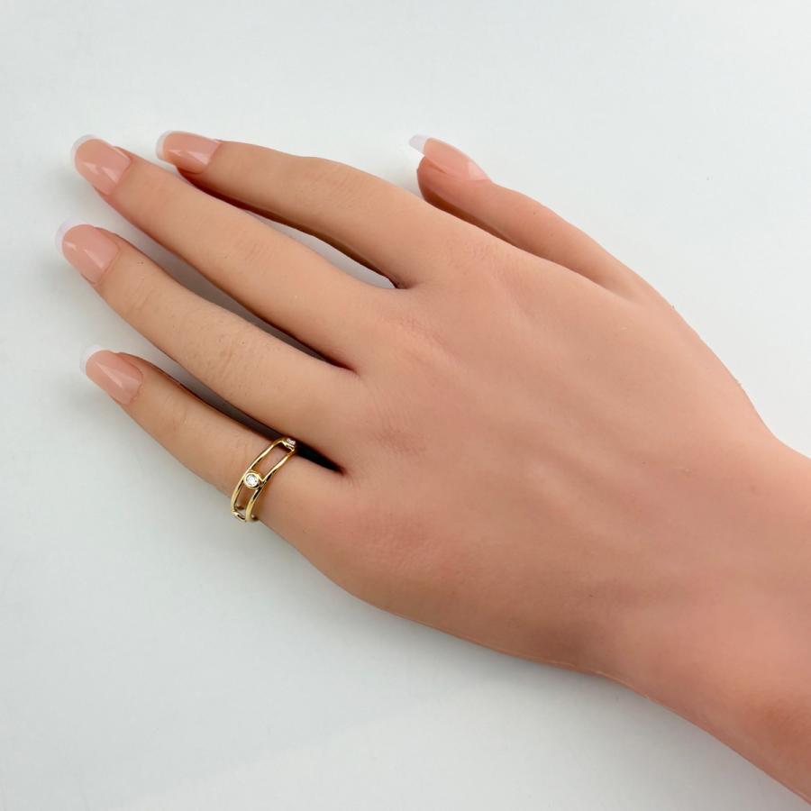 TIFFANY&Co.（ティファニー） ダブルワイヤー リング YG イエロー
