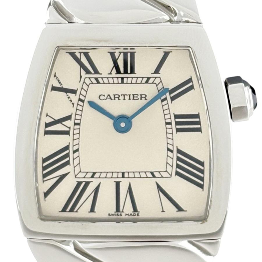 カルティエ CARTIER ラドーニャ SM W660012I 腕時計 SS クォーツ アイボリー系 レディース 中古 | Cartier