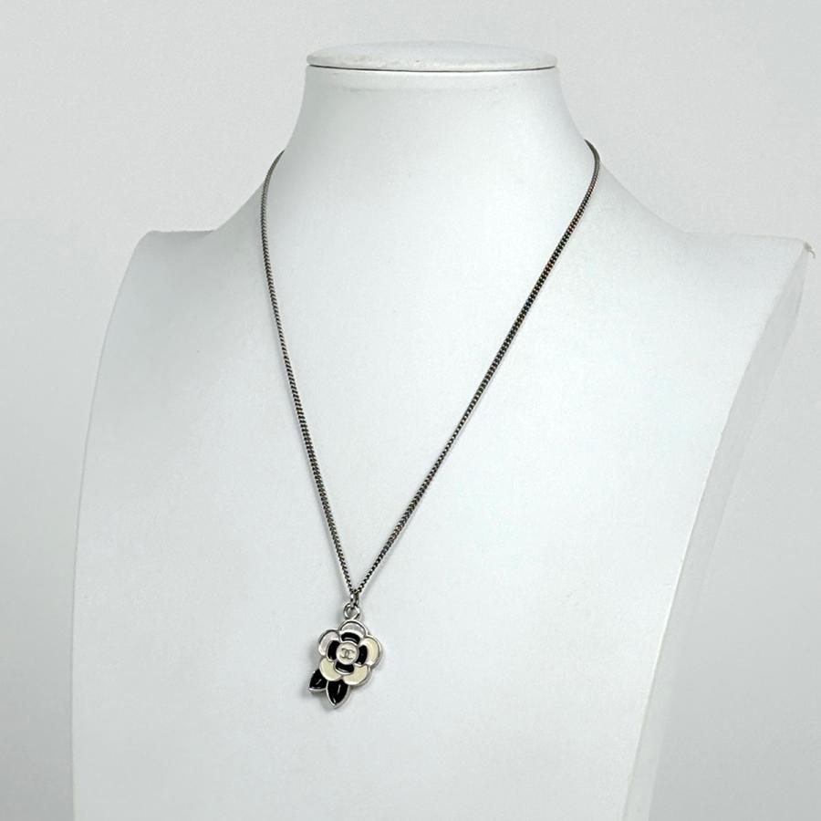 CHANEL（シャネル） カメリア ネックレス ココマーク シルバーメッキ 
