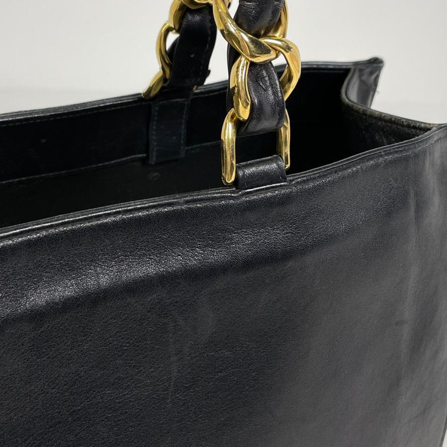 CHANEL（シャネル） トートバッグ ココマーク レザー ブラック