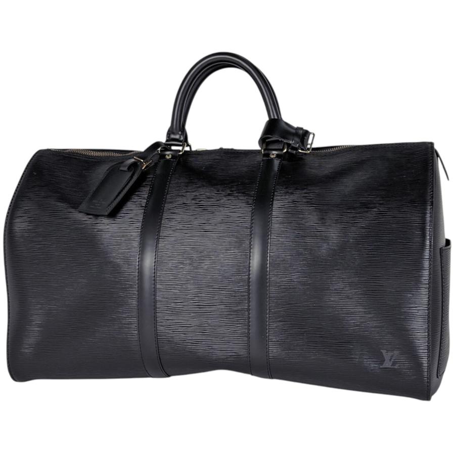 ルイヴィトン キーポル50 エピ ノワール ブラック ボストンバッグ LOUIS VUITTON（ルイ・ヴィトン） キーポル50 ボストンバッグ エピ