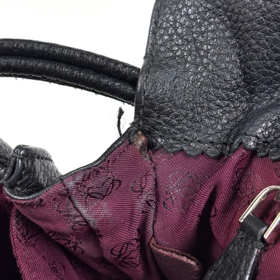 LOEWE（ロエベ） ショルダーバッグ アナグラム フラメンコ レザー