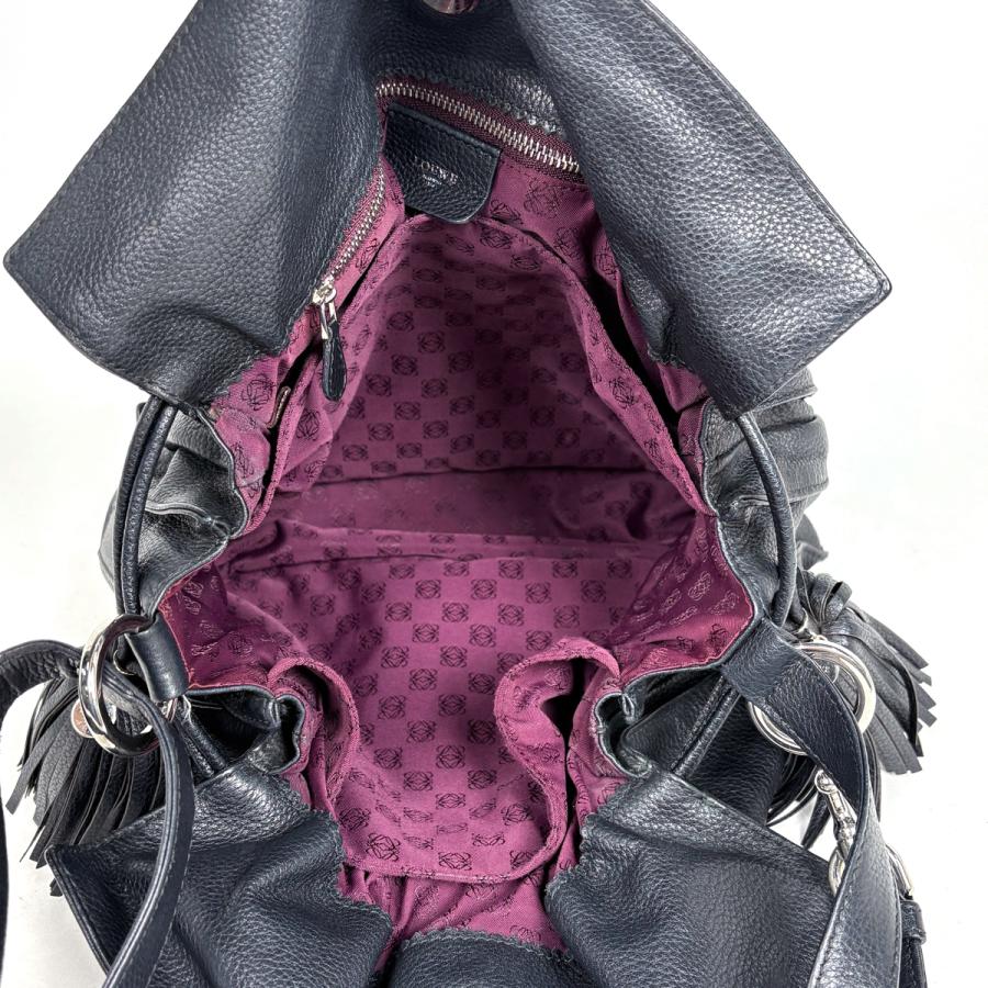 LOEWE（ロエベ） ショルダーバッグ アナグラム フラメンコ レザー
