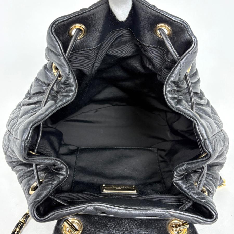 フェラガモ リボン　リュック　ブラック　レザー FERRAGAMO（フェラガモ） サルヴァトーレフェラガモ Salvatore