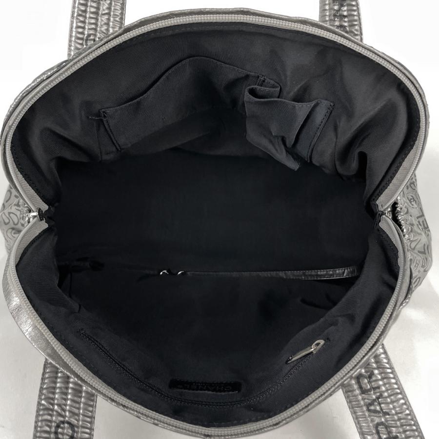 CHANEL（シャネル） アンリミテッド トートバッグ ナイロン シルバー