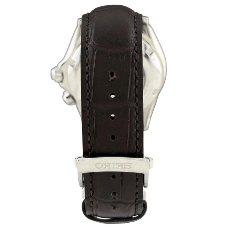 セイコー SEIKO プロスペックス アルピニスト 6R55-00P0 腕時計 SS レザー 自動巻き グリーン系 メンズ 中古 | SEIKO | 02
