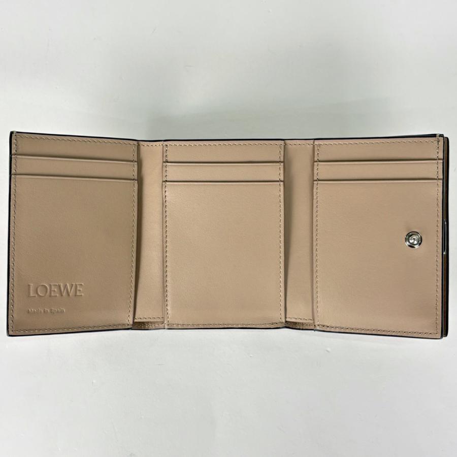 LOEWE（ロエベ） 三つ折り財布 アナグラム トライフォールド