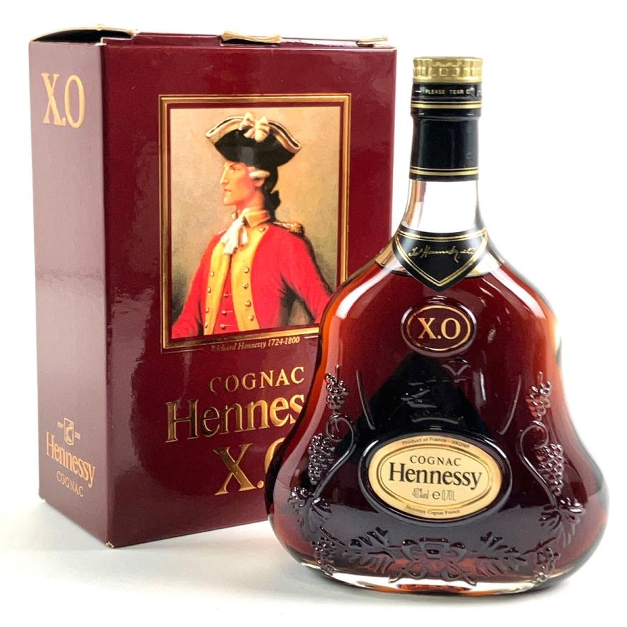 古酒Henessyコニャック X.O 700ml クリアボトル 金キャップ ヘネシー Hennessy XO 金キャップ クリアボトル 700ml ブランデー