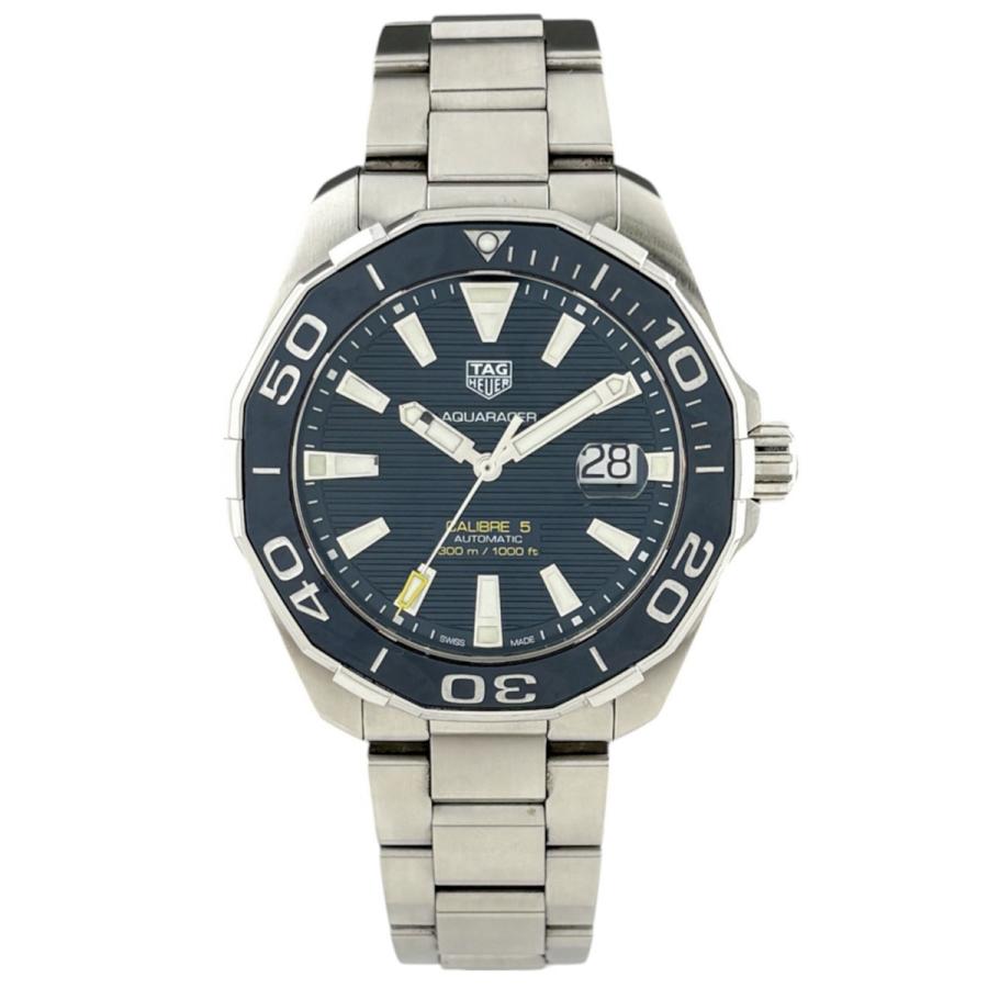 保証書 タグホイヤー TAG HEUER アクアレーサー キャリバー5 WAY201B BA0927 腕時計 セラミック SS 自動巻き ネイビー メンズ 中古 | TAG HEUER | 01