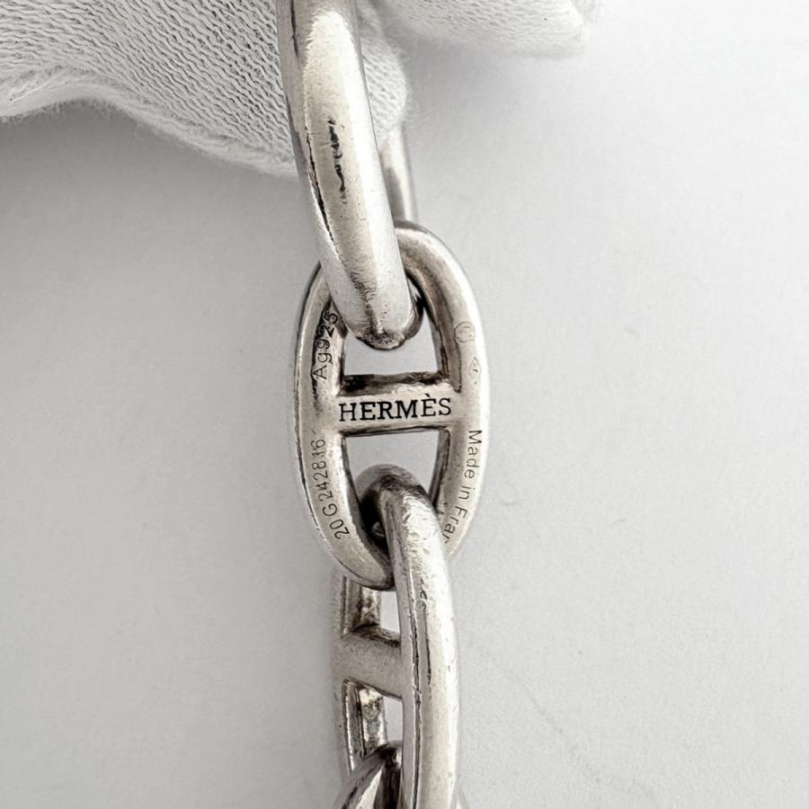 HERMES（エルメス） シェーヌダンクルGM ブレスレット 14コマ シルバー