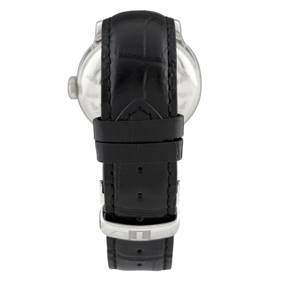 ティソ TISSOT ル・ロックル T006407B 腕時計 SS レザー 自動巻き ブラック メンズ 中古 | TISSOT | 02