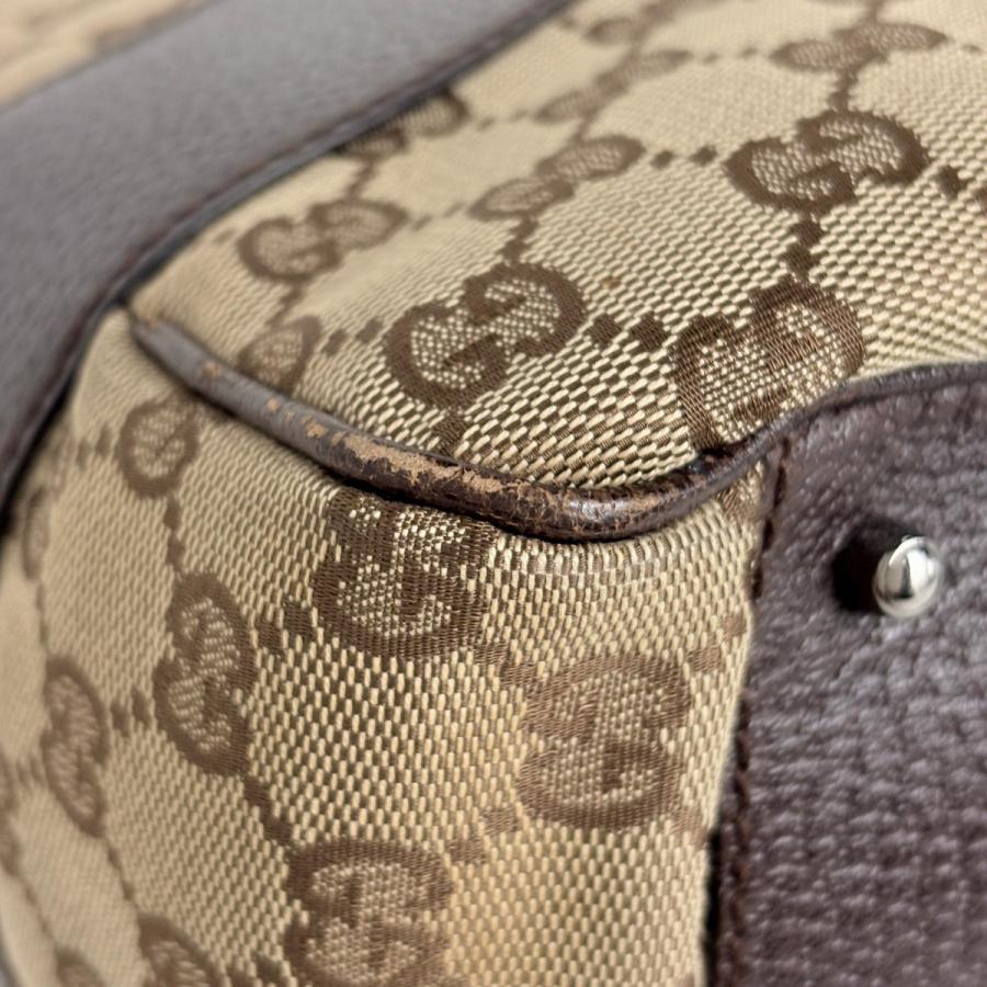GUCCI（グッチ） トートバッグ GG柄 GGキャンバス ベージュ ブラウン