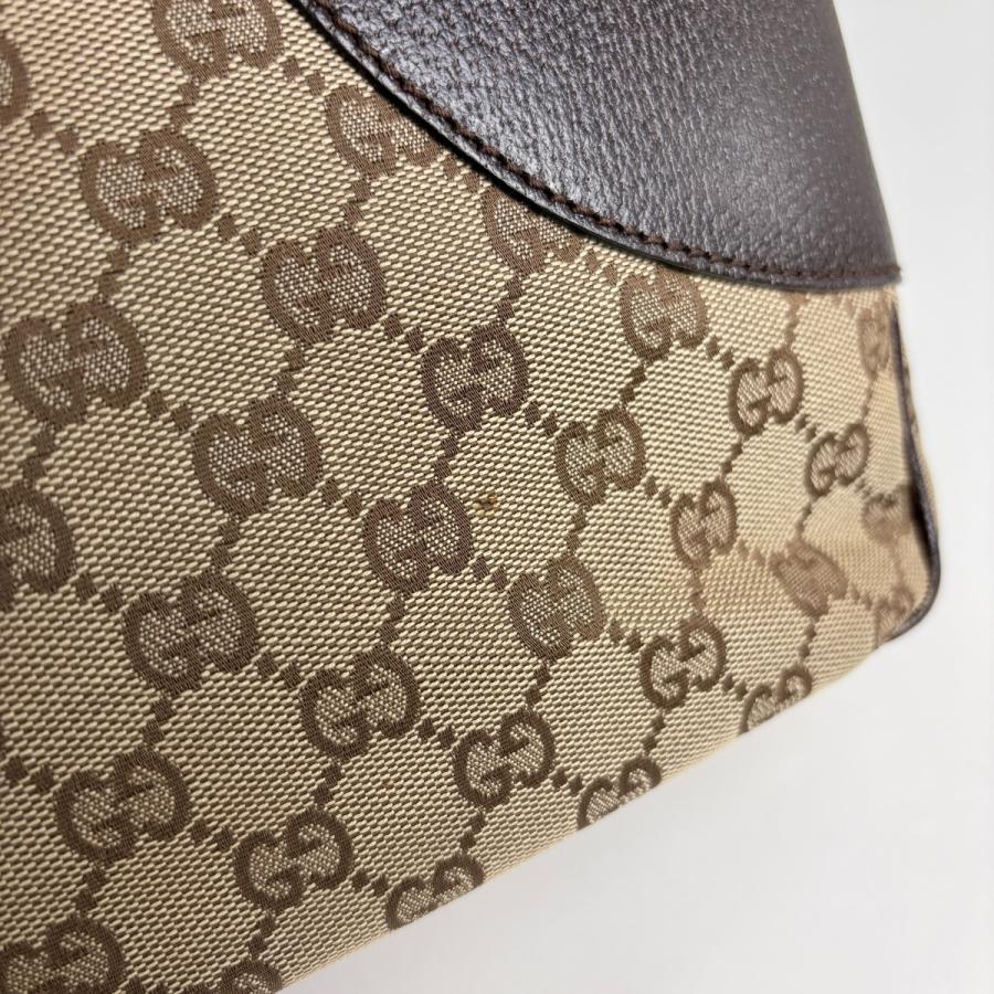 グッチ　 GGキャンバス　 トートバッグ GUCCI（グッチ） トートバッグ GG柄 GGキャンバス ベージュ ブラウン