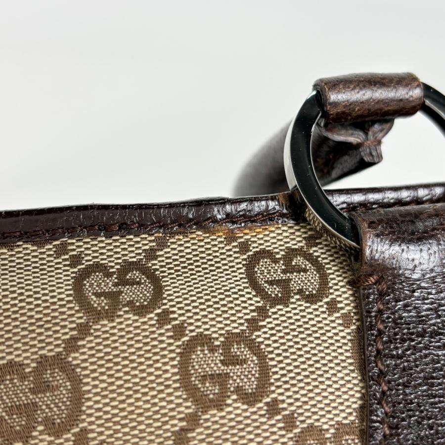 GUCCI（グッチ） トートバッグ GG柄 GGキャンバス ベージュ ブラウン