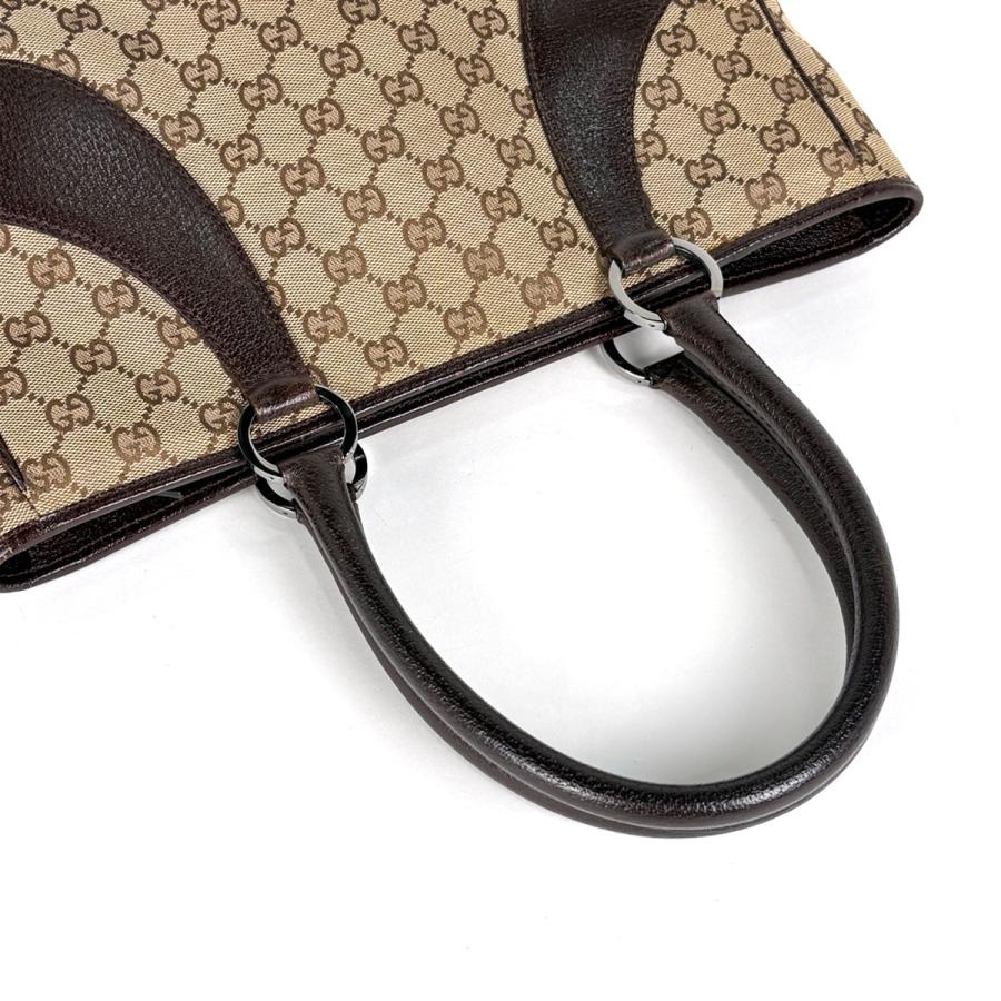 GUCCI（グッチ） トートバッグ GG柄 GGキャンバス ベージュ ブラウン