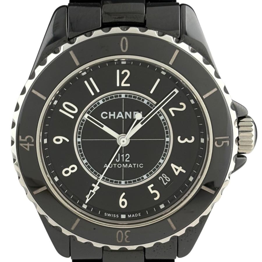 シャネル CHANEL J12 キャリバー12.1 H5697 腕時計 セラミック 自動巻き ブラック メンズ 中古 | CHANEL