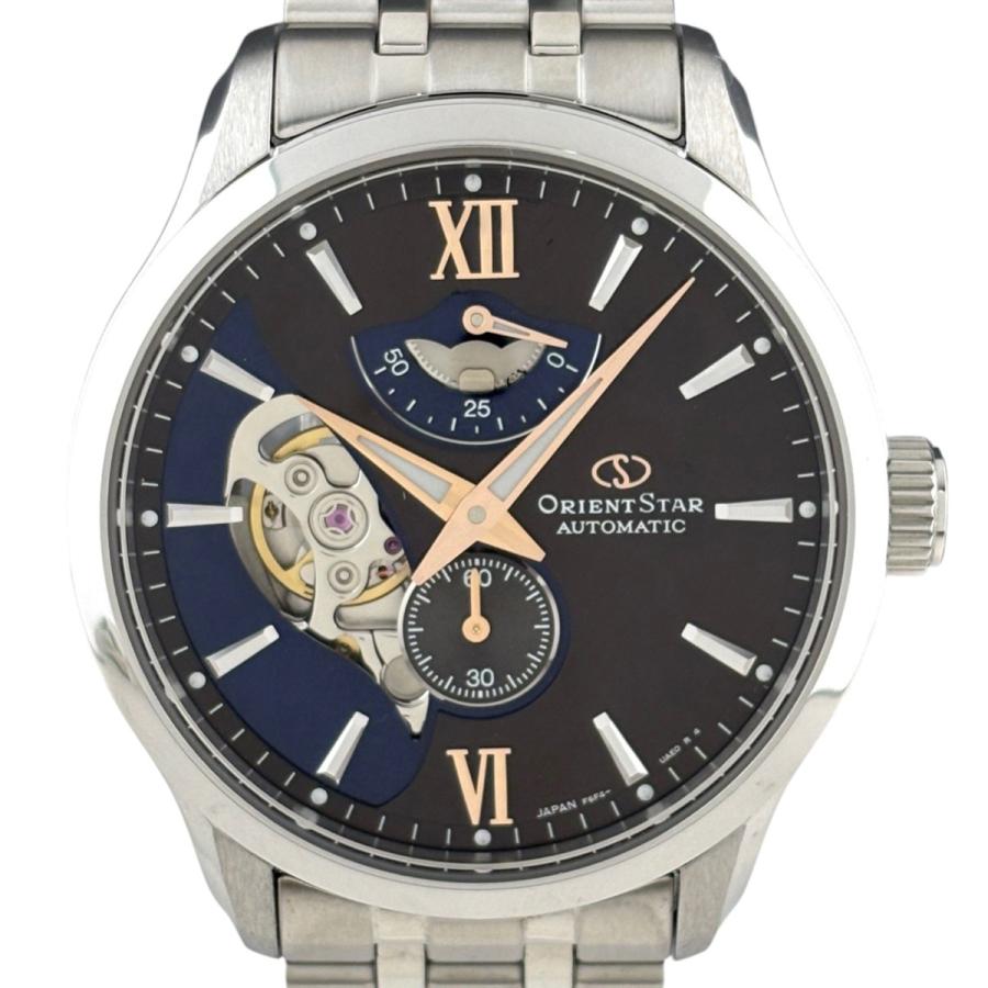 オリエント ORIENT オリエントスター レイヤードスケルトン F6F4-UAM0 腕時計 SS 自動巻き ブラウン系 メンズ 中古 | ORIENT