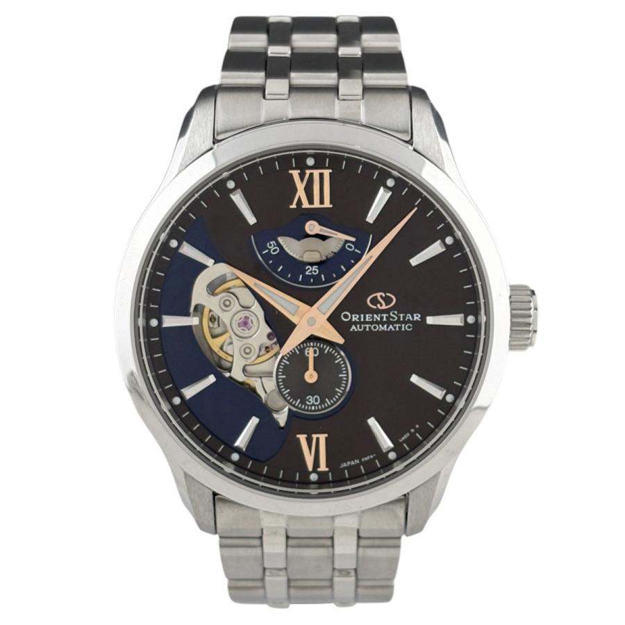 オリエント ORIENT オリエントスター レイヤードスケルトン F6F4-UAM0 腕時計 SS 自動巻き ブラウン系 メンズ 中古 | ORIENT | 01