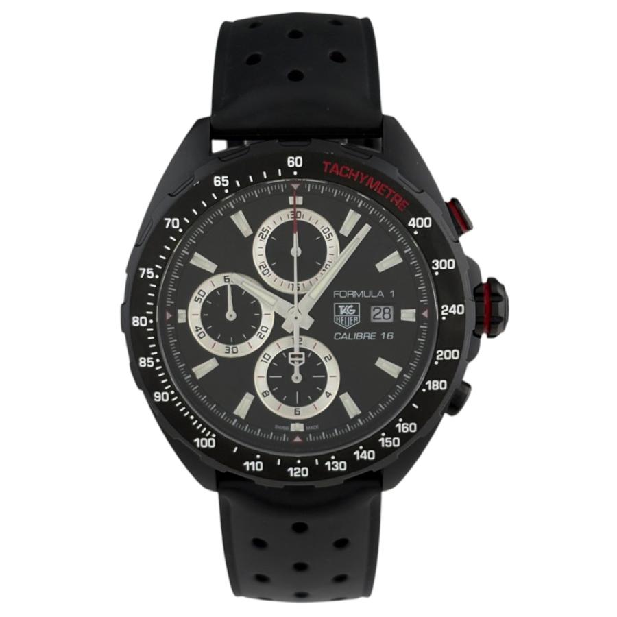 タグホイヤー TAG HEUER フォーミュラI キャリバー16 CAZ2011-0 腕時計 SS ラバー 自動巻き ブラック メンズ 中古 | TAG HEUER | 01