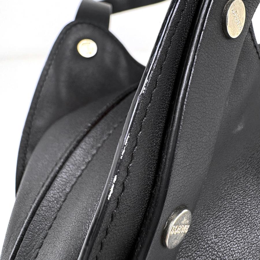 LOEWE ロエベ ハンドバッグ ブラック レザー LOEWE（ロエベ） ハンドバッグ レザー ブラック レディース 中古