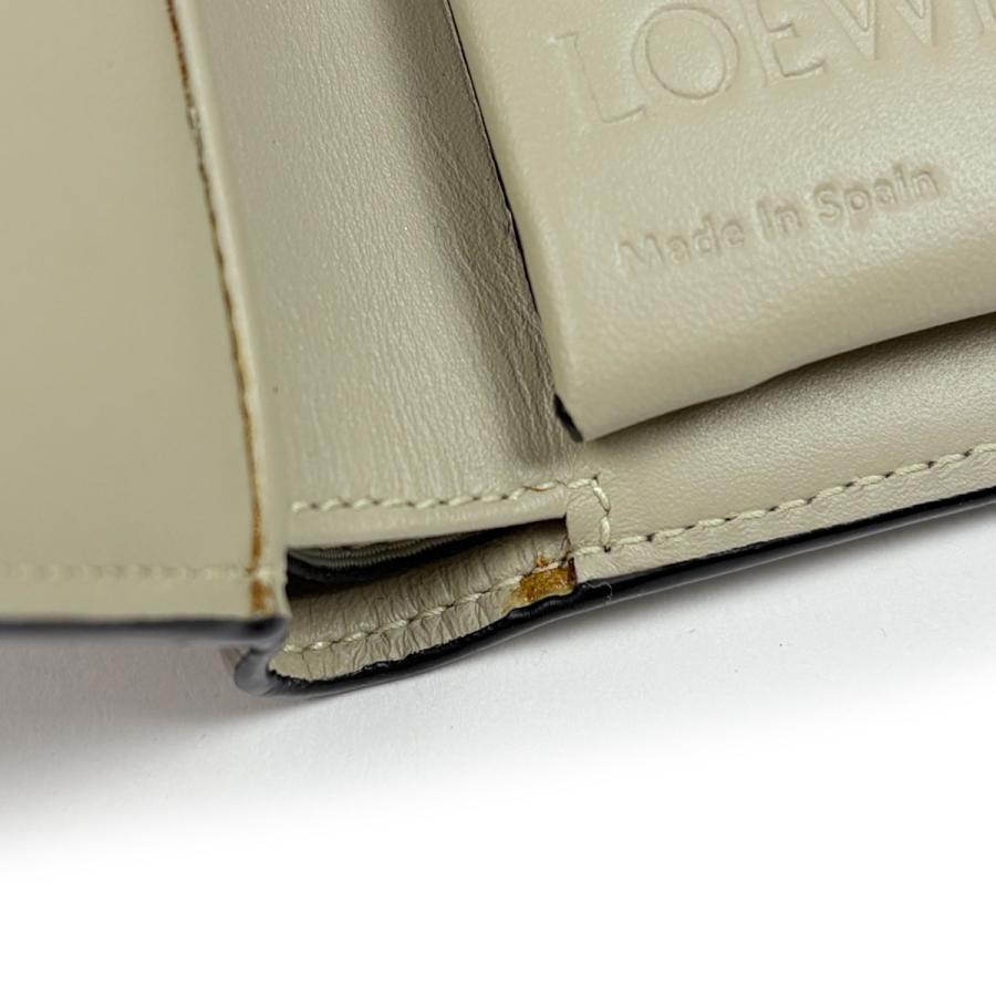 LOEWE（ロエベ） 二つ折り財布 アナグラム バイフォールド コイン