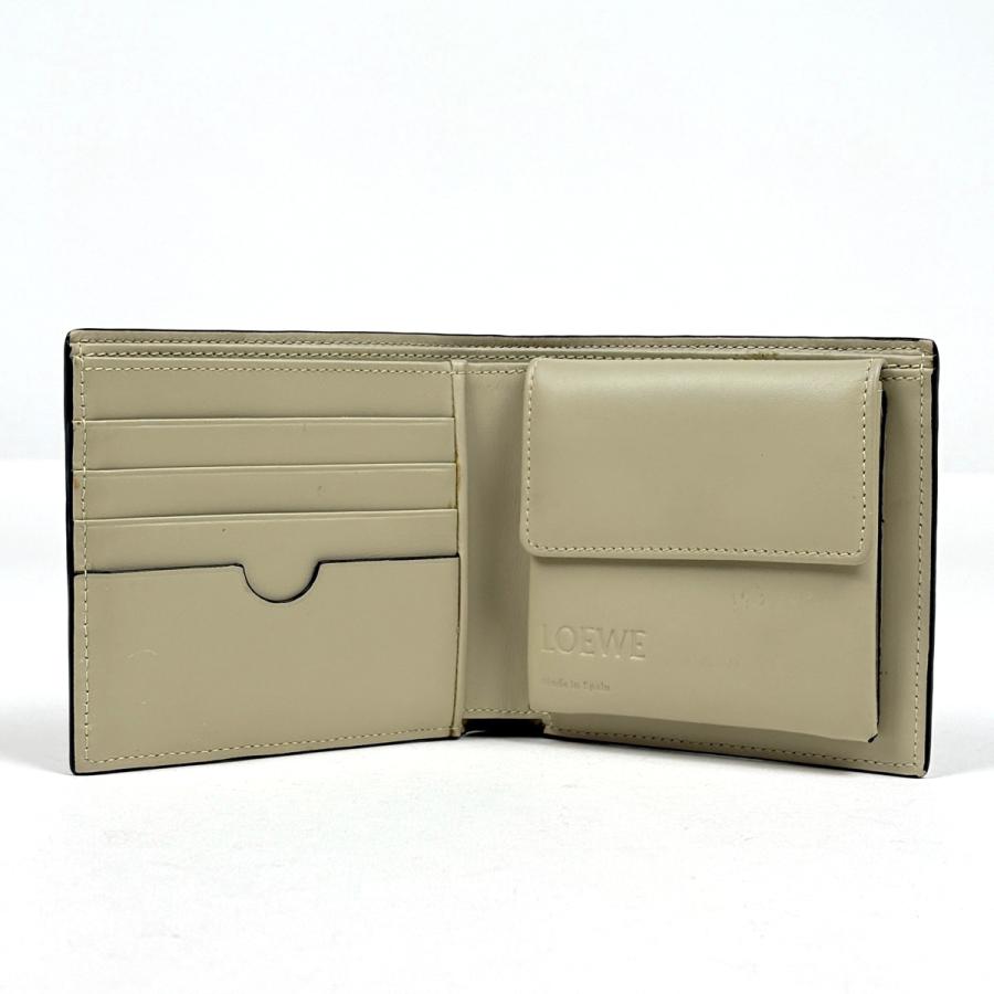 LOEWE（ロエベ） 二つ折り財布 アナグラム バイフォールド コイン