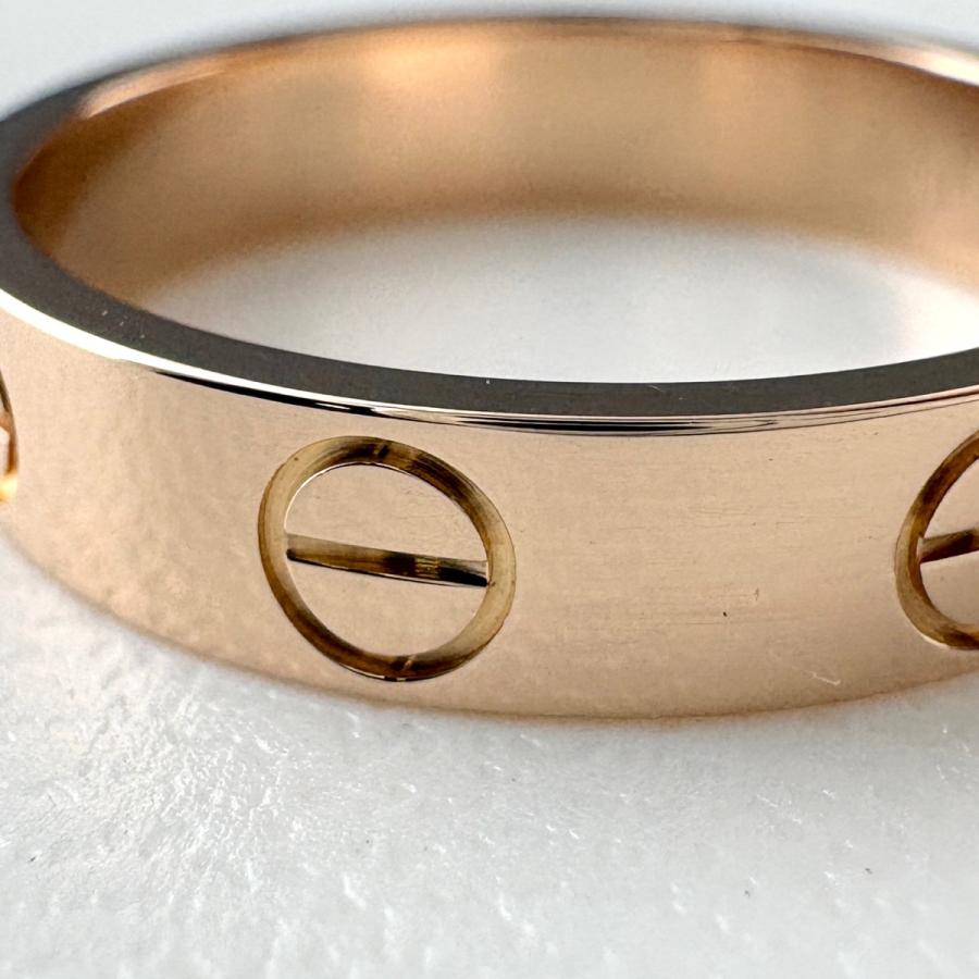 Cartier（カルティエ） ミニラブ PG ピンクゴールド 指輪 リング 9号