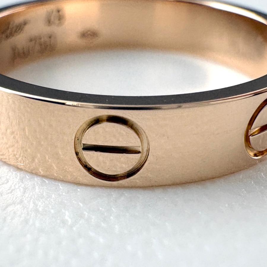 Cartier（カルティエ） ミニラブ PG ピンクゴールド 指輪 リング 9号