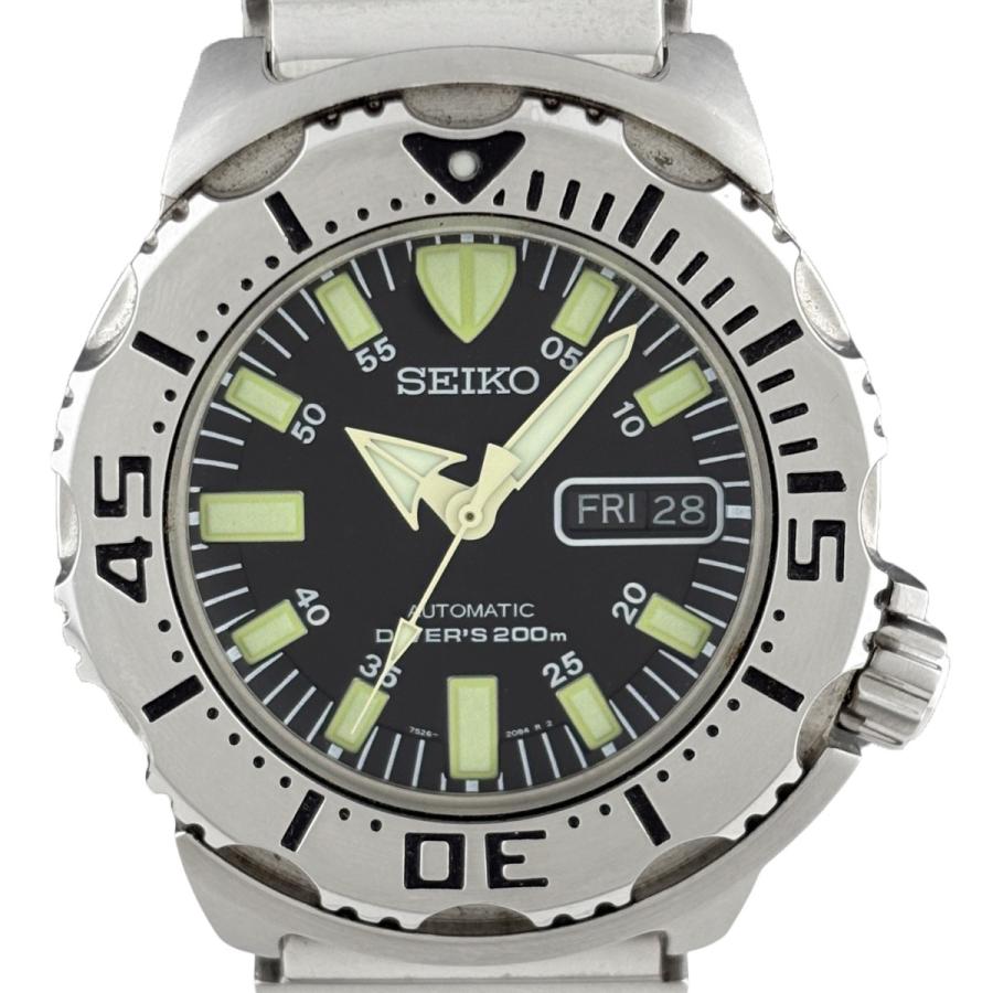 SEIKO ダイバーズウォッチ 自動巻き ブラックモンスター 7S26-0350 SEIKO（セイコー） ダイバーズウォッチ ブラックモンスター 7S26-0350