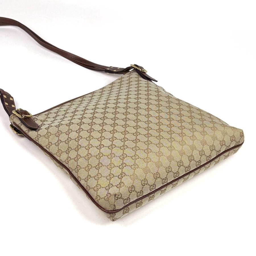 GUCCI（グッチ） ショルダーバッグ GG柄 GGキャンバス ベージュ
