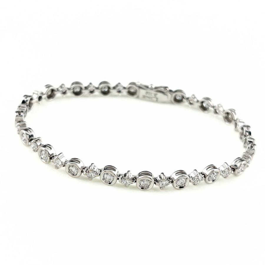 DE BEERS（デビアス） De Beers LINE WG ホワイトゴールド 腕輪