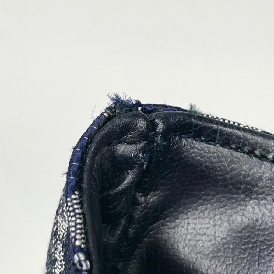 CELINE（セリーヌ） ハンドバッグ Cサルキー キャンバス ネイビー