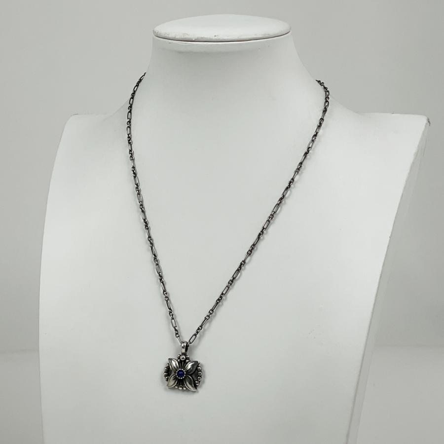 ジョージジェンセン Georg Jensen ネックレス 1998 ラピスラズリ