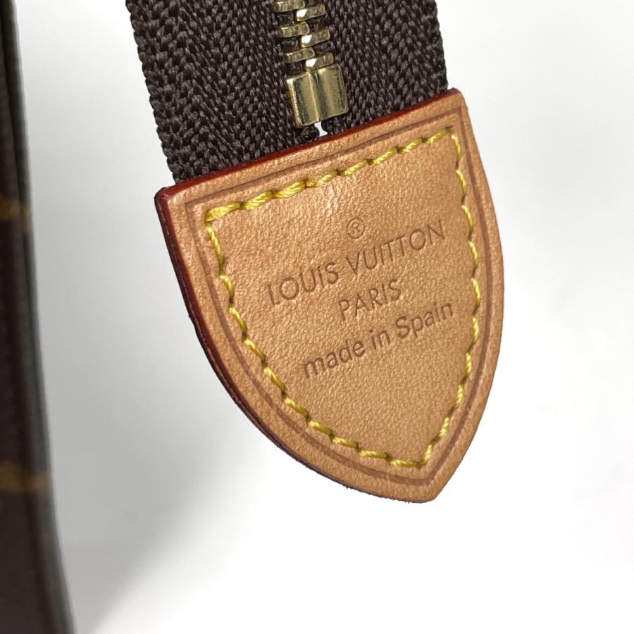 ルイヴィトン モノグラム ポッシュトワレット19 コスメポーチ ブラウン LOUIS VUITTON（ルイ・ヴィトン） ポッシュ トワレット19 化粧ポーチ