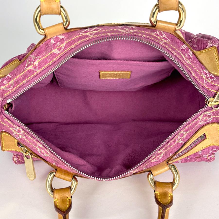 ルイヴィトン ネオスピーディ モノグラムデニム フューシャ　ピンク LOUIS VUITTON（ルイ・ヴィトン） ネオ スピーディ ハンドバッグ