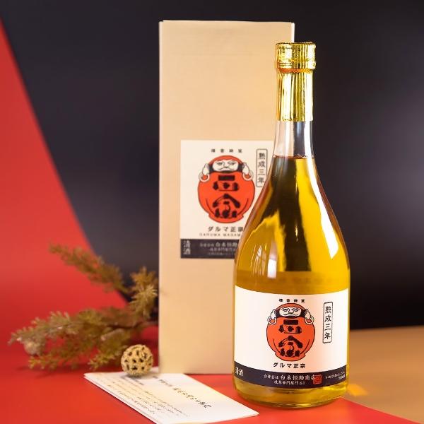 日本酒 達磨正宗 熟成三年 古酒 熟成酒  720ml / 白木恒助商店 岐阜県 父の日ギフト お酒 おすすめ お中元 お歳暮 | 