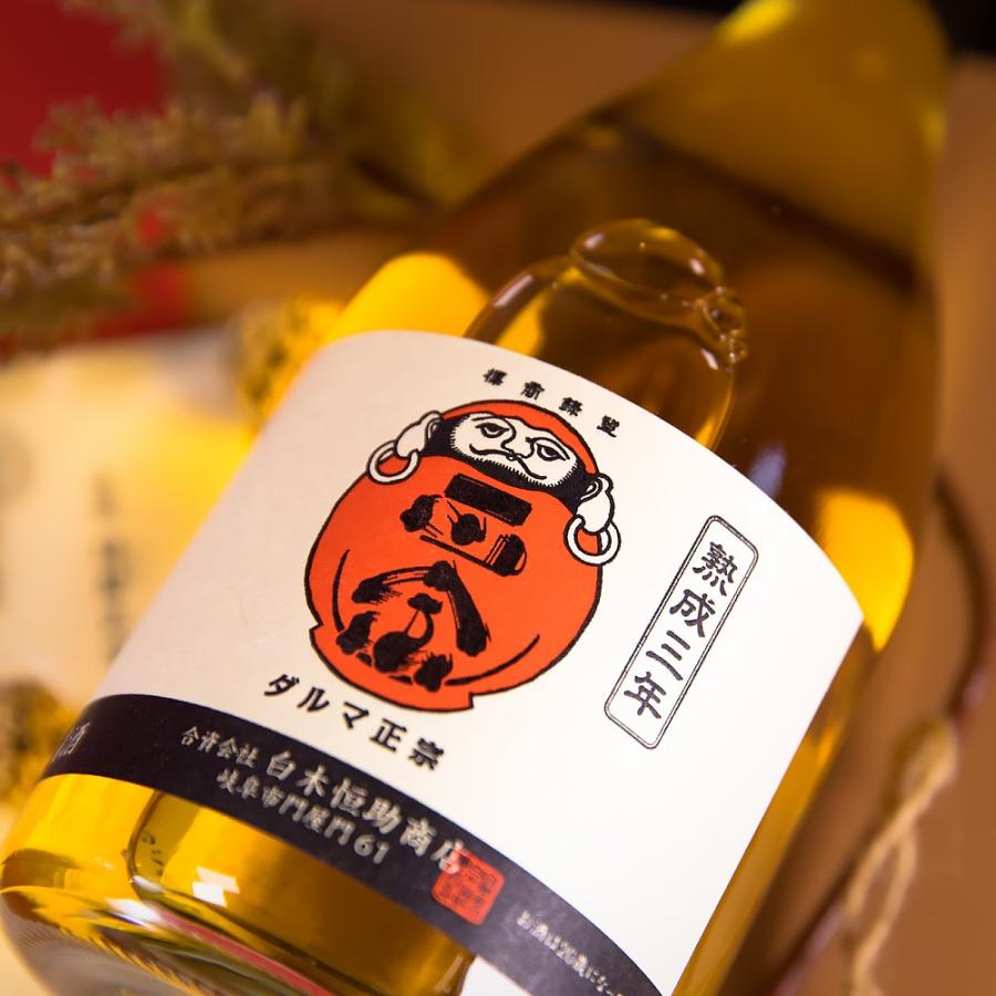 日本酒 達磨正宗 熟成三年 古酒 熟成酒 720ml / 白木恒助商店 岐阜県 